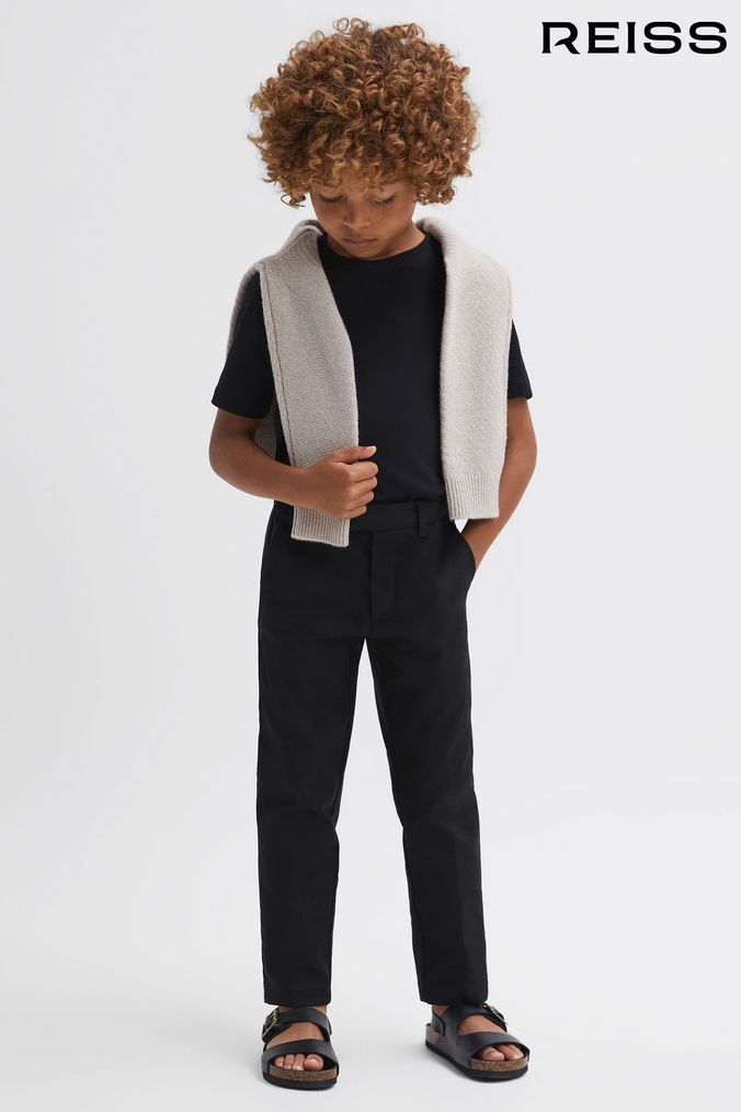 Baby boy black chinos cheap