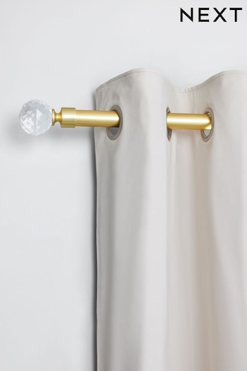 Gold 28mm Isabel Extendable Curtain Pole Kit (486626) | £45 - £60