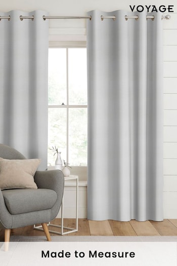 Frost White Voyage Maison Jasper Made To Measure Curtains (487480) | £109