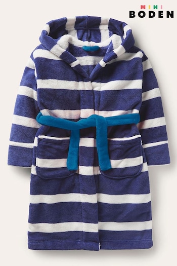 Boden Blue Cosy Dressing Gown (488082) | £29 - £34