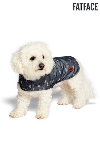 FatFace Grey Marching Dogs XSmall Raincoat (488175) | £32 - £48
