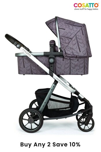 Cosatto Grey Giggle Quad Fika Forest Push Chair (488898) | £600