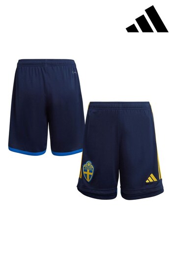 adidas Blue Sweden  2022 Home Shorts (488947) | £28