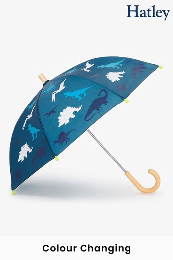 Hatley Blue Real Dinos Colour Changing Umbrella (489009) | £18