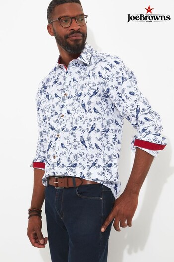 Joe Browns White Beautiful Bird Shirt (489737) | £45