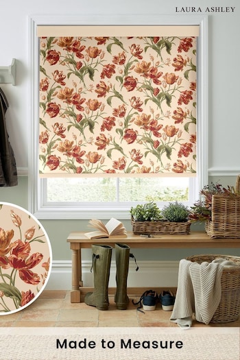 Laura Ashley Red Gosford Cranberry Made To Measure Roller Blind (490008) | £58