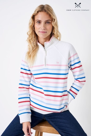 Crew Clothing Half Zip Sweatshirt (490517) | £59