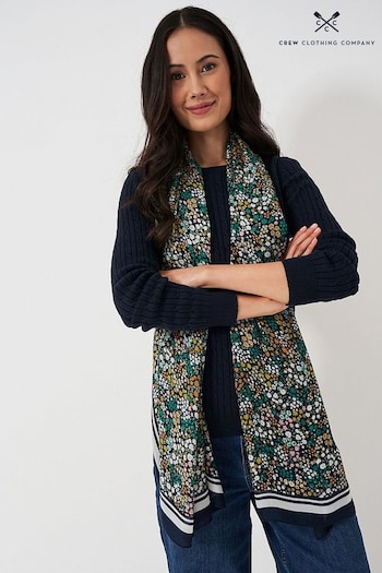 Crew Clothing Modal Print Floral Scarf (490845) | £29