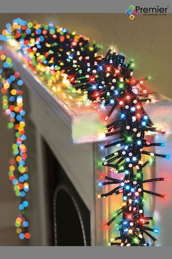 Premier Decorations Ltd Multi LED Clusters With Timer Christmas Lights (491785) | £20