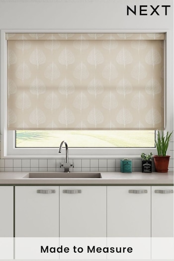 Natural Rowen Made To Measure Roller Blind (492139) | £55