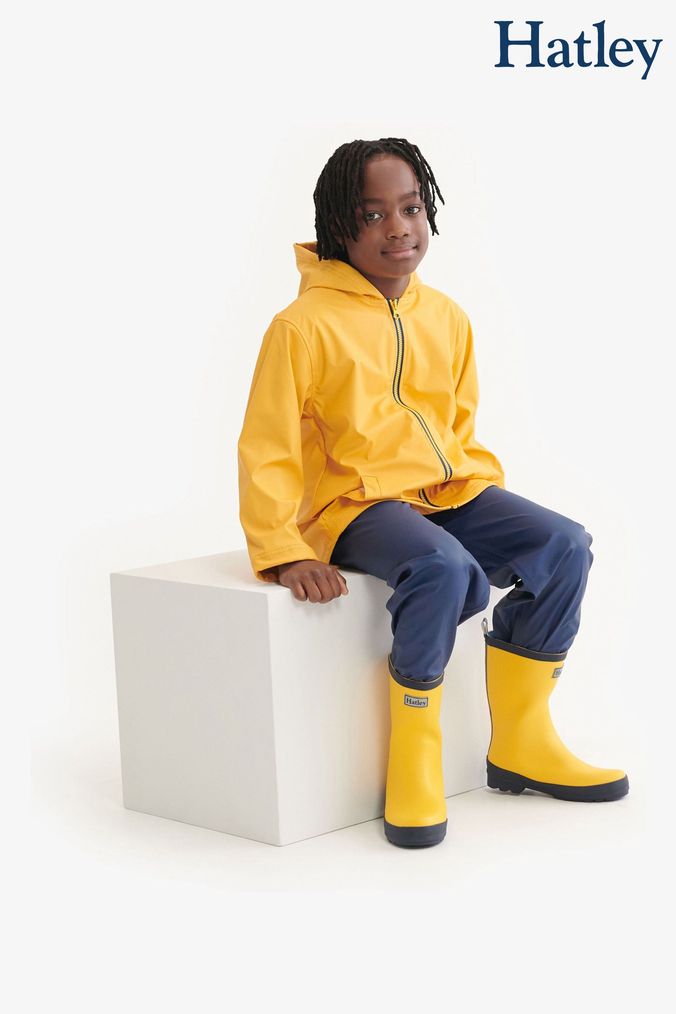 Boys yellow rain coat store
