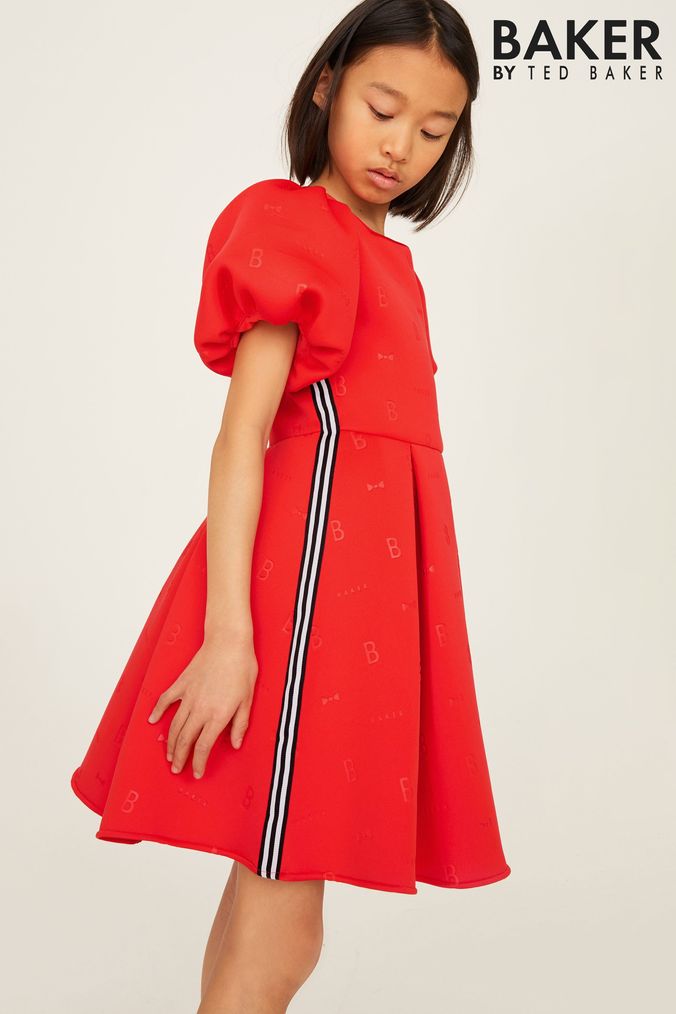 Next girls red dress on sale