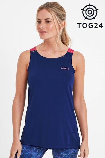 Tog 24 Womens Navy Blue Langan Tech T-Shirt (493325) | £29