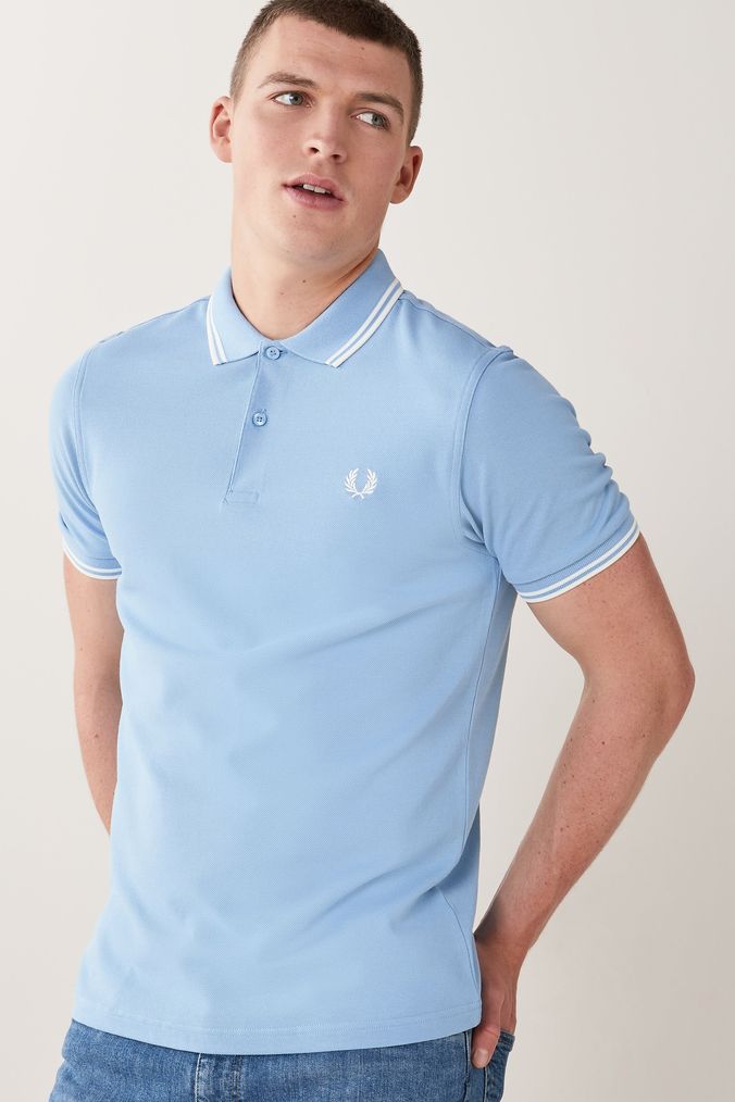 Fred Perry Mens Twin Tipped Polo Shirt (493869) | £75