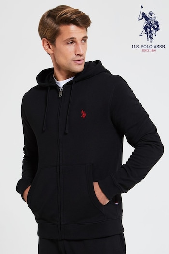 U.S. Polo Assn. Black Fleece Zip Through Hoodie (494237) | £60