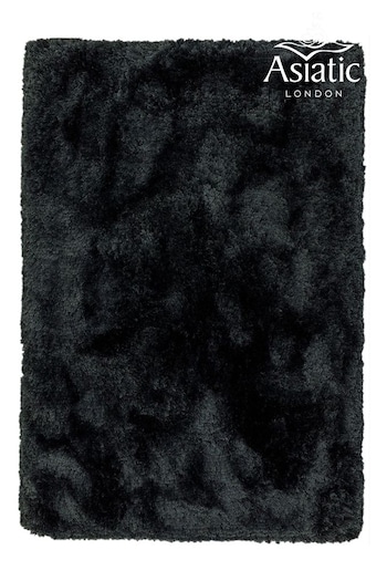 Asiatic Rugs Black Plush Rug (494404) | £355 - £640