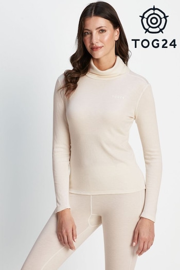 Tog 24 Womens Meru Thermal Rollneck White Sweater (494938) | £45