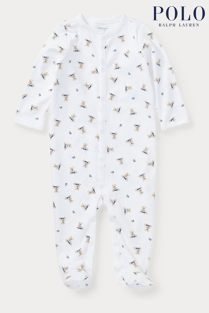 Buy Boys Polo Ralph Lauren Sleepsuits Online Next UK