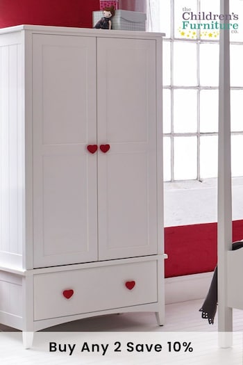 The Childrens Furniture Company White Wardrobe (495608) | £550