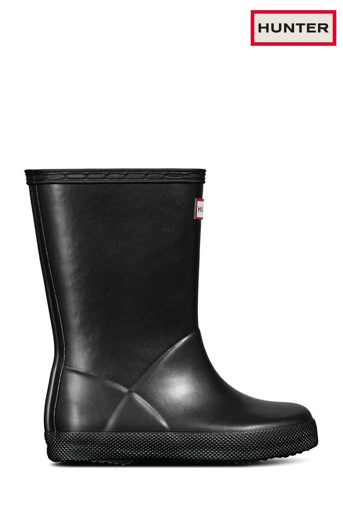 Infant hunter wellies black sales