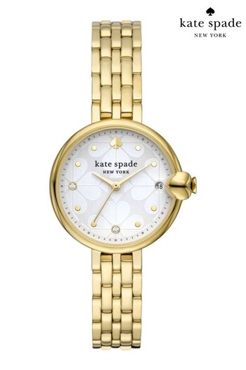 kate spade new york Ladies Gold Tone Chelsea Park Watch (496462) | £239