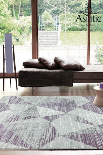 Asiatic Rugs Purple Orion Rug (496805) | £64 - £307