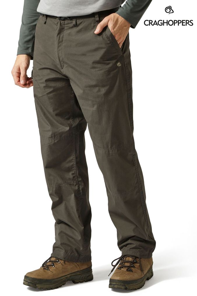 Buy Men s Brown Craghoppers Trousers Online Next UK