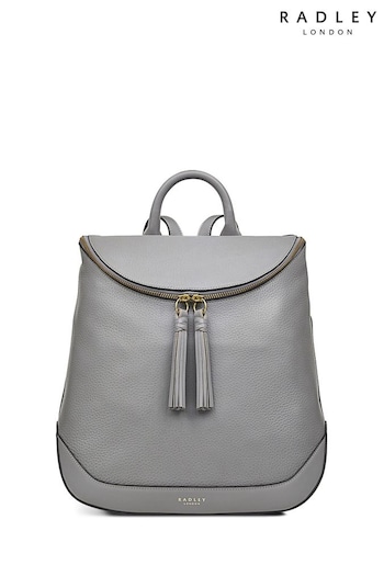 Radley London Medium Grey Milligan Street Zip Around Backpack (497398) | £259