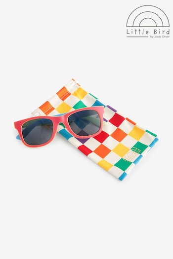 Little Bird by Jools Oliver Multi Pastel Rainbow Wayfarer Sunglasses and (498543) | £8