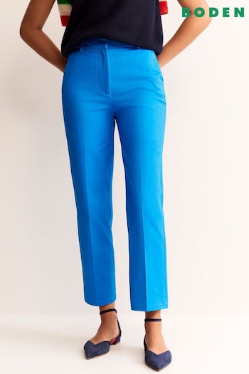 Boden Blue Kew Bi-Stretch Trousers (499193) | £85