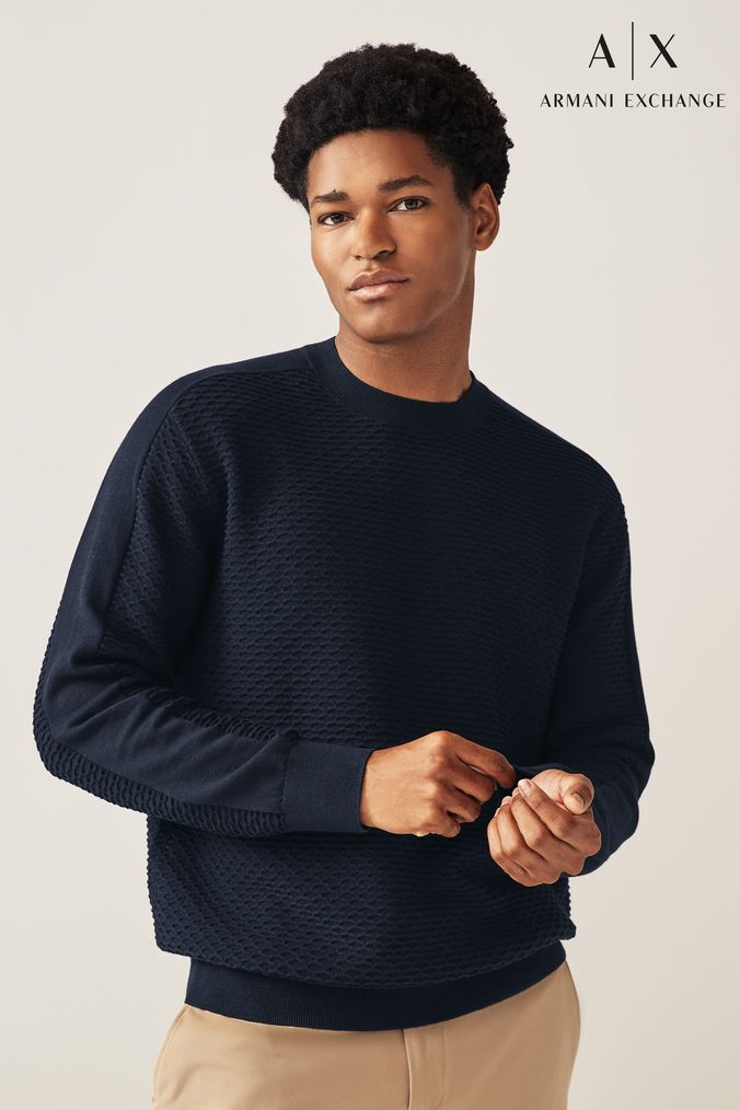 Armani knitwear new arrivals mens