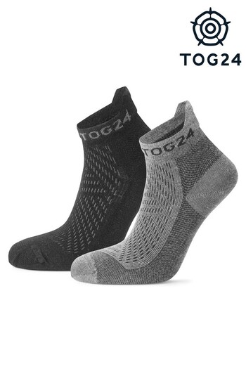 Tog 24 Steyr Trek Black Socks 2 Packs (4J6893) | £24