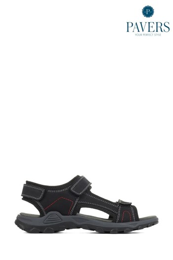 Pavers Adjustable Leather Walking Sandals (4L9508) | £40