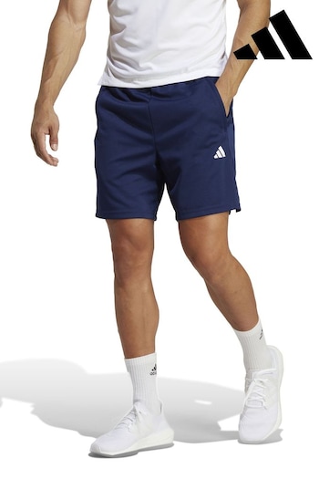 adidas hamburg Blue Train Essentials All Set Training Shorts (4V0411) | £25