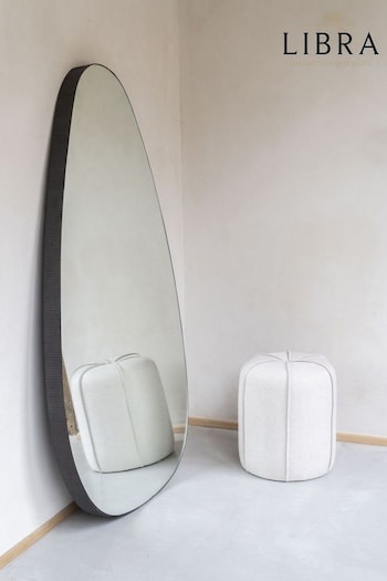 Libra Interiors Brown Organic Metal Framed Mirror (501029) | £724.50