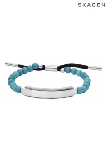 Skagen Gents Blue Jewellery Sea Glass Bracelet (501164) | £59