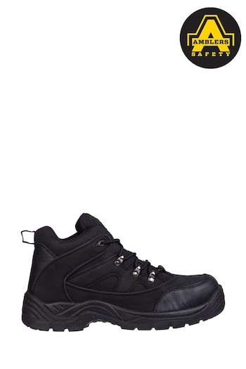 Amblers Safety Black FS151 Vegan Friendly Safety Boots (501473) | £48