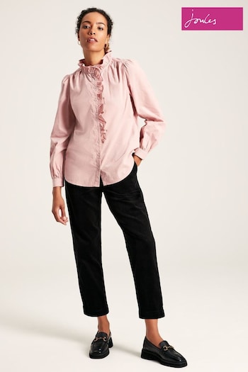 Joules Colette Pink Cord Blouse (501597) | £64.95