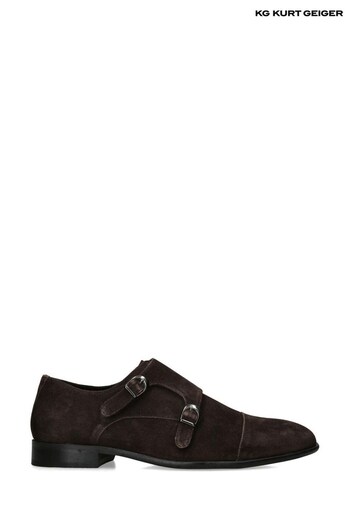 KG Kurt Geiger Flash Monk Brown Shoes (501900) | £119