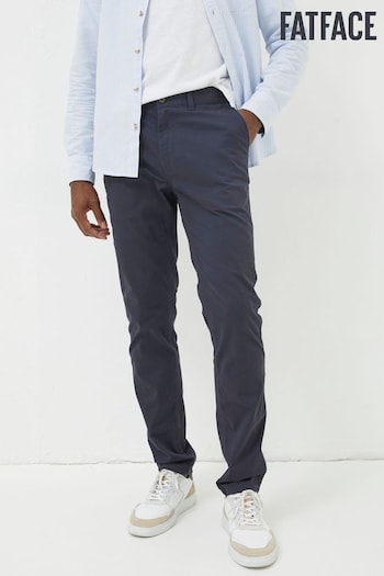FatFace Blue Slim Heyshott Trousers (502754) | £49.50
