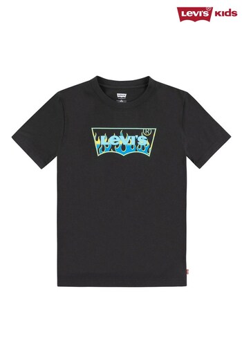 Levi's® Black Levi's Flame Black Batwing T-Shirt (503013) | £20 - £23