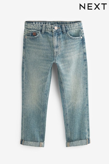 Blue Tint Regular Fit Authentic 100% Cotton Jeans (3-16yrs) (503350) | £15 - £20