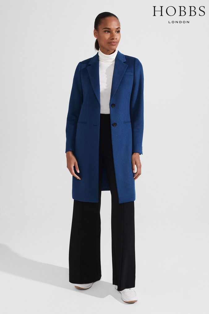 Buy Women s Smart Coat Petite Coats Blue Online Next UK