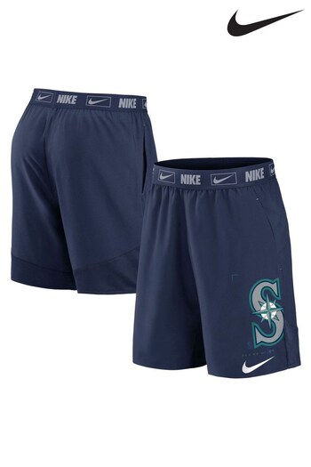 Nike Blue Seattle Mariners Bold Express Woven Shorts (503646) | £35