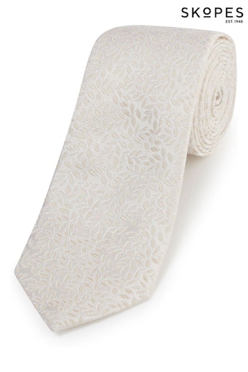 Skopes Natural Laurels Silk/Linen Tie & Pocket Square (503681) | £30