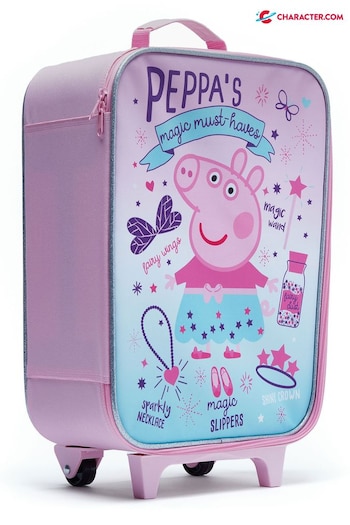 Character Pink Peppa Pig Trolley Bag (503829) | £27
