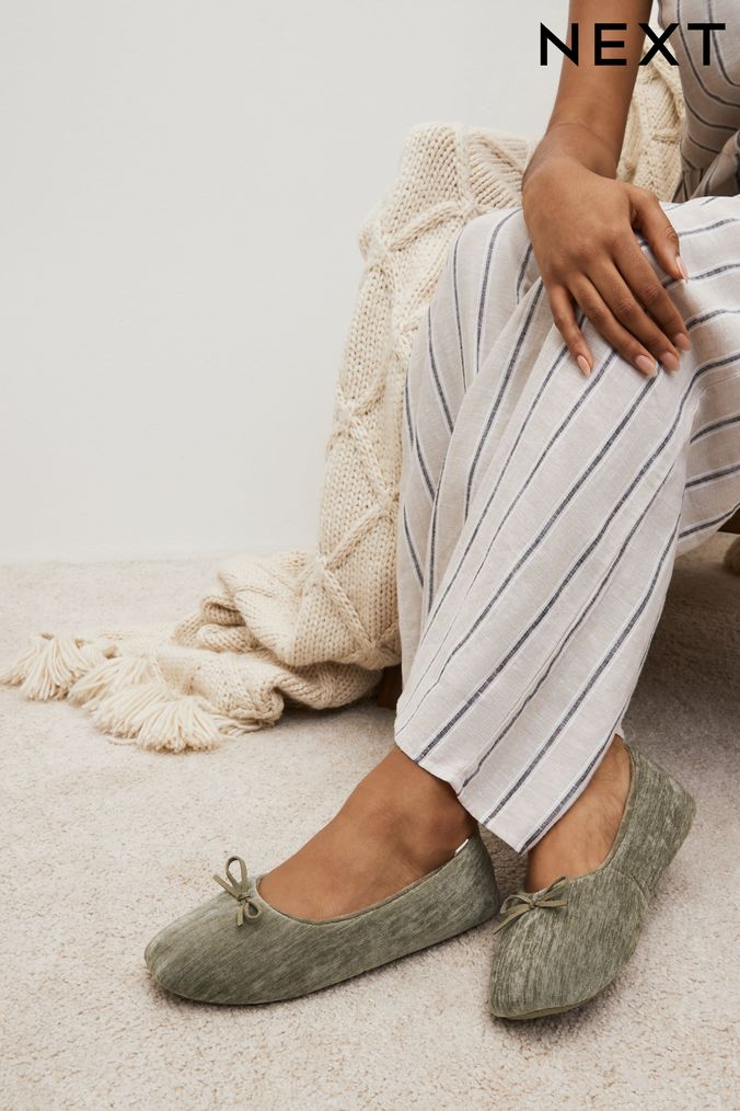 Next ballerina top slippers
