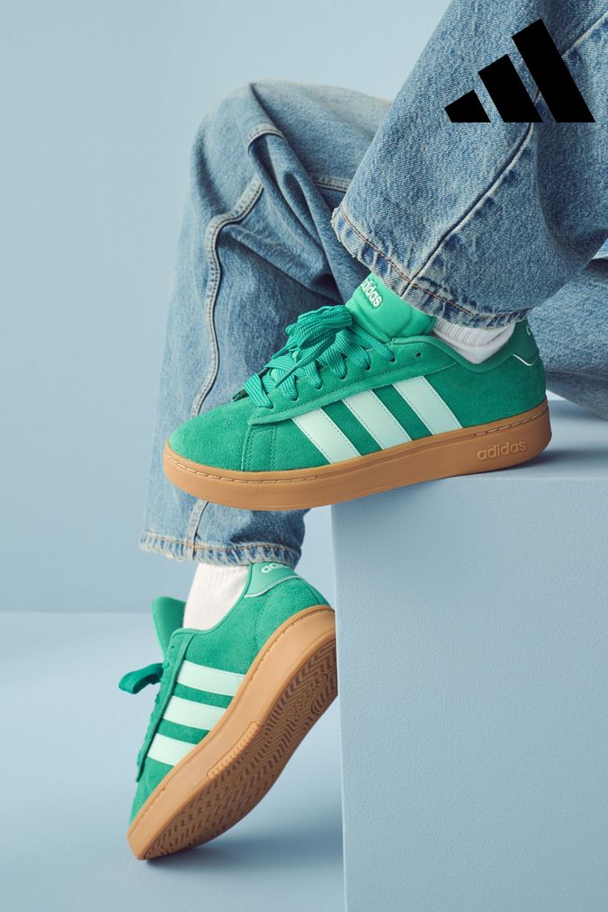 adidas Womens Green Trainers Next Official Site