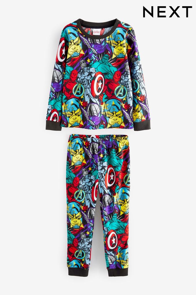 Marvel fleece hotsell pyjamas