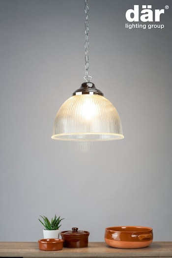 Dar Lighting Clear Nahla Ceiling Light Pendant (504705) | £110